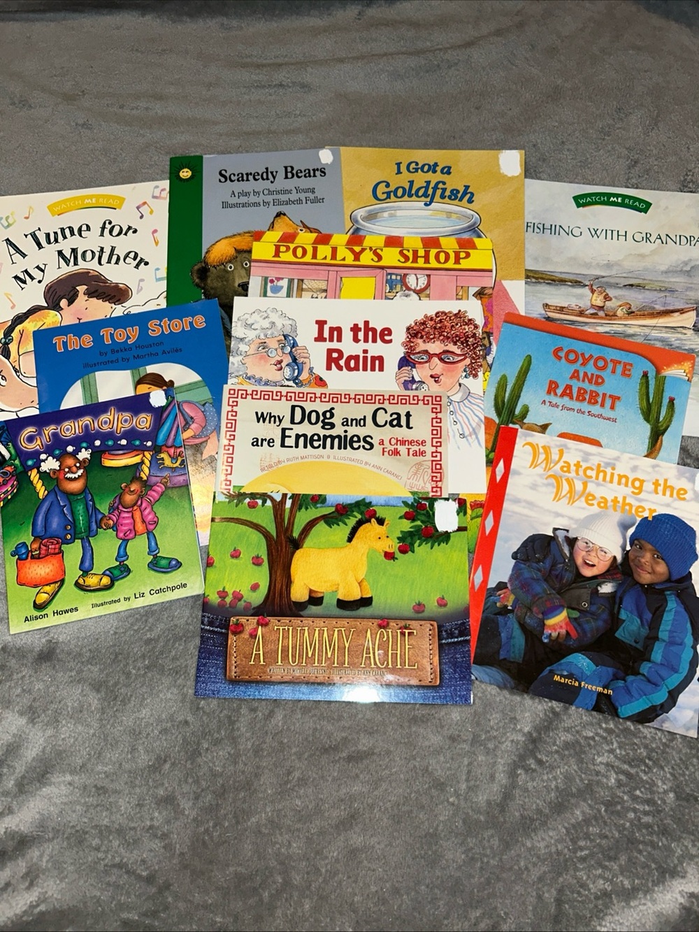 Lot Of 12 Paperback K-2 Classroom Picture/Reading Books
